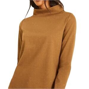 Ann Taylor Funnel Neck Ponte Knit Top Shirt Extra Small XS NWT